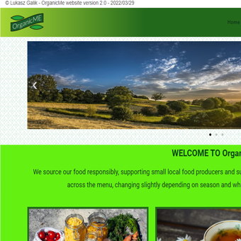 image of portfolio website example - Front End Web Developer Edinburgh portfolio
