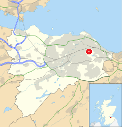 Holyrood Park on the map