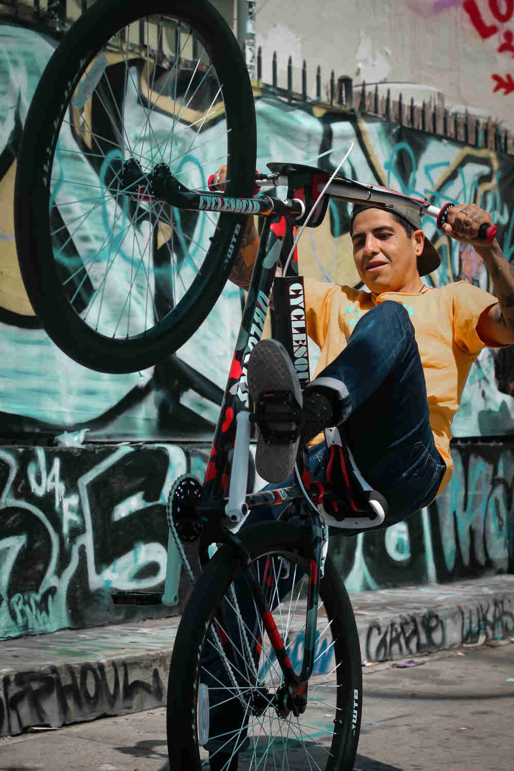 image of bike rider