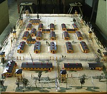 image of camp paper model
