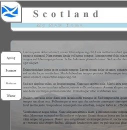 image of portfolio website example - Front End Web Developer Edinburgh portfolio